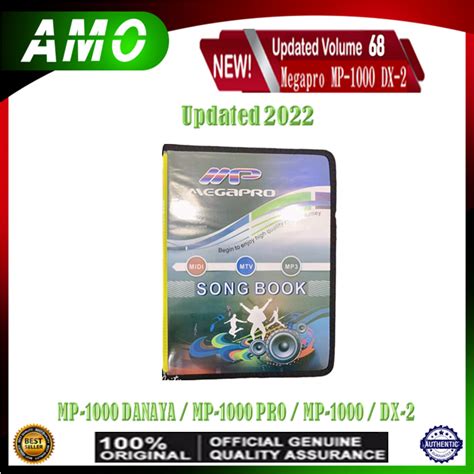 megapro songbook|ORIGINAL MEGAPRO MP1000 SONGBOOK WITH UPDATED .